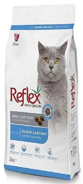 Reflex Somonlu ve Hamsili Kedi Maması 15 Kg