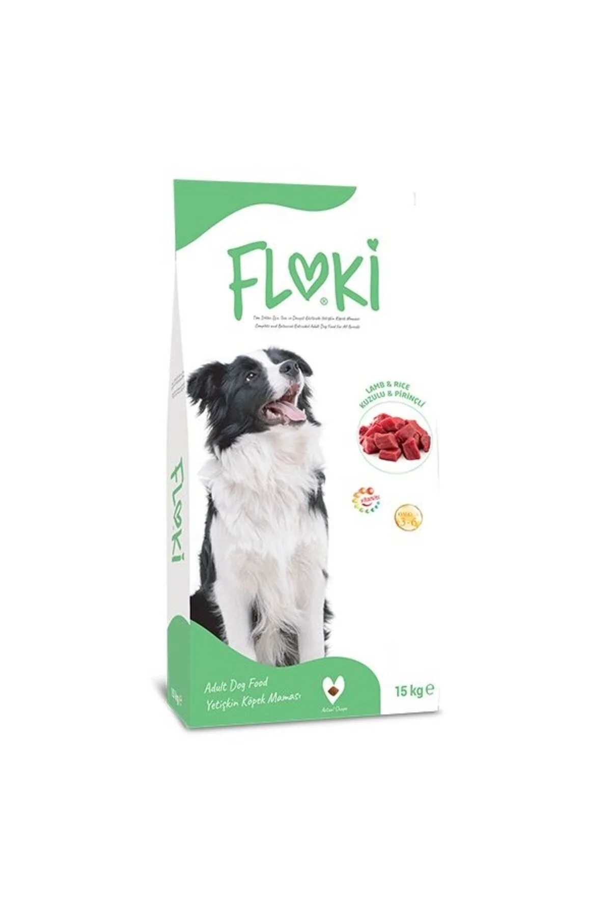 Floki Kuzulu Köpek Maması 15kg