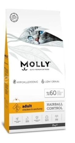 Molly Yetişkin Kedi Maması Tavuklu & Hamsili 15 kg