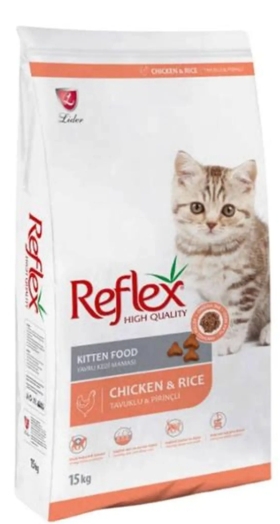 Reflex Kitten Tavuklu Yavru Kedi Maması 15 kg
